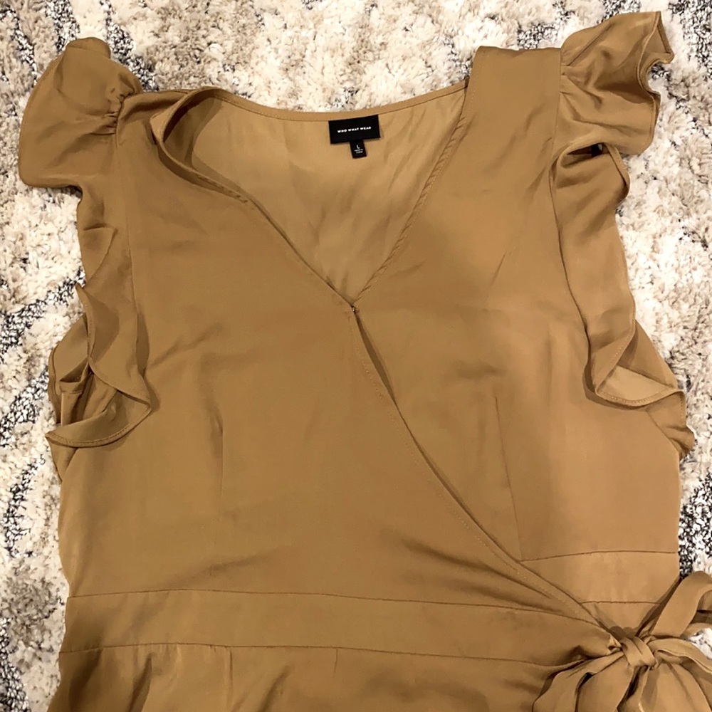 Golden/Bronzie dress